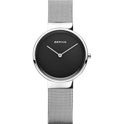 BERING Kvinnor Analogt Quarz Classic Collection armbandsur med Rostfritt stål Armband och Safirglas BERING Kvinnor Analogt Quarz Classic Collection armbandsur med Rostfritt stål Armband och Safirglas