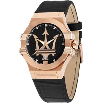 Maserati Herrklocka, tid, datum, analog, fodral 42 mm, begränsad utgåva kraftsamling R8851108036, Svart, 42, rem Maserati Herrklocka, tid, datum, analog, fodral 42 mm, begränsad utgåva kraftsamling R8851108036, Svart, 42, rem