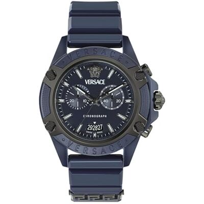 Versace Watch VE8P00624, blå Versace Watch VE8P00624, blå