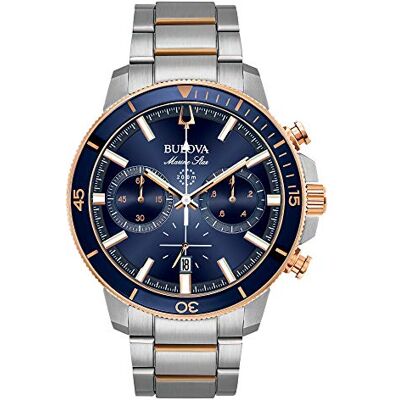 Bulova Herr Marine Star – 98B301, Tvåfärgad rosa/blå, Einheitsgröße, Marine Star – 98B301 Bulova Herr Marine Star – 98B301, Tvåfärgad rosa/blå, Einheitsgröße, Marine Star – 98B301