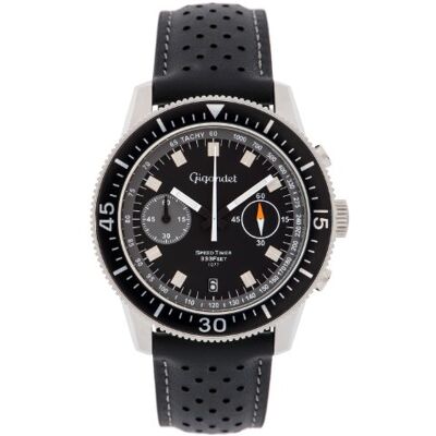 Gigandet Män analog japanskt kvartsurverk klocka med läderarmband 7VNAG7NE/009, svart, Retro Gigandet Män analog japanskt kvartsurverk klocka med läderarmband 7VNAG7NE/009, svart, Retro