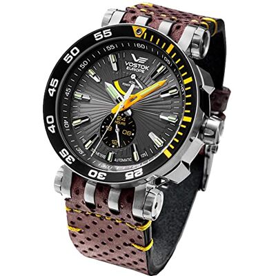 Vostok Europe Watch 575A539, BRUN, Rem Vostok Europe Watch 575A539, BRUN, Rem