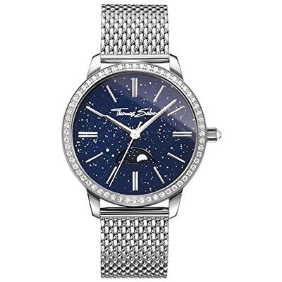 THOMAS SABO Damarmbandsur glam spirit moonfas blå analog kvarts WA0326-201-209-33 mm THOMAS SABO Damarmbandsur glam spirit moonfas blå analog kvarts WA0326-201-209-33 mm