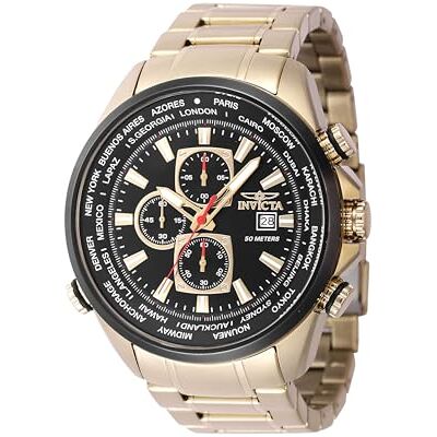 Invicta Aviator 47819 Kvartsklocka Herr 50mm Invicta Aviator 47819 Kvartsklocka Herr 50mm