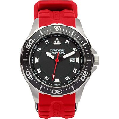 Cressi MANTA WATCH 100m BLACK RED Cressi MANTA WATCH 100m BLACK RED