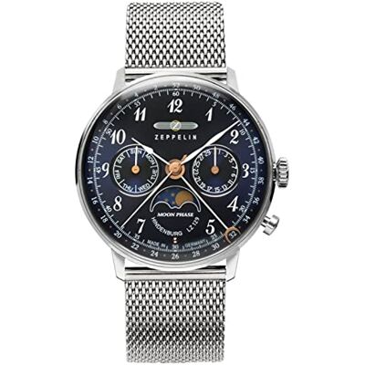 Zeppelin Watch 7037M-3, blå, Armband Zeppelin Watch 7037M-3, blå, Armband