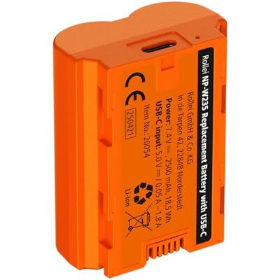 Rollei ersättningsbatteri NP-W235 Fuji med USB-C Rollei ersättningsbatteri NP-W235 Fuji med USB-C