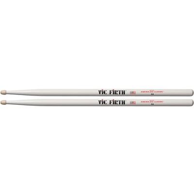 Vic Firth 5a amerikansk hickory träspets trummisar Träspets 5AW White Vitt Vic Firth 5a amerikansk hickory träspets trummisar Träspets 5AW White Vitt