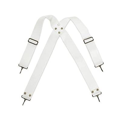 GEWA Marching Drum, marschtromma Tillbehör bärrem för Bass Drum, Nylon vit, 3 cm bred, justerbar med karbinhake GEWA Marching Drum, marschtromma Tillbehör bärrem för Bass Drum, Nylon vit, 3 cm bred, justerbar med karbinhake