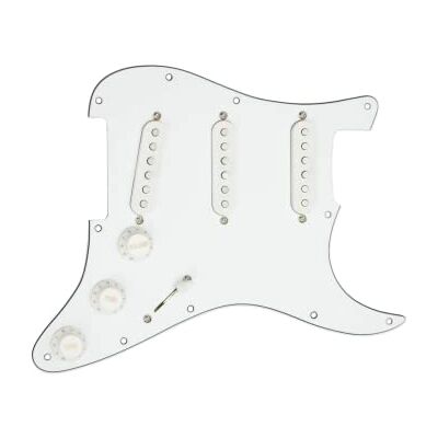 Seymour Duncan STK-S10PGD-W Humbucker enkelformat YJM Fury Micro platta för elgitarr vit Seymour Duncan STK-S10PGD-W Humbucker enkelformat YJM Fury Micro platta för elgitarr vit