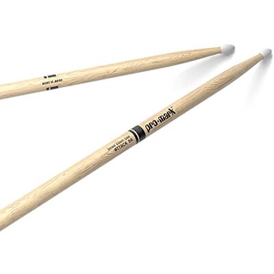 PROMARK Classic Attack 5A-trumpinnar i Shira Kashi-ek, oval nylonspets, ett par PROMARK Classic Attack 5A-trumpinnar i Shira Kashi-ek, oval nylonspets, ett par