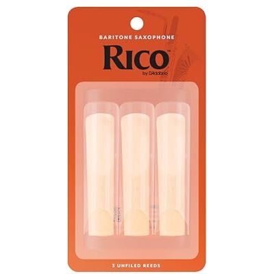 Rico D'Addario Woodwinds – Baritone Sax Vass – RLA0330 – Styrka 3.0, 3-pack Rico D'Addario Woodwinds – Baritone Sax Vass – RLA0330 – Styrka 3.0, 3-pack