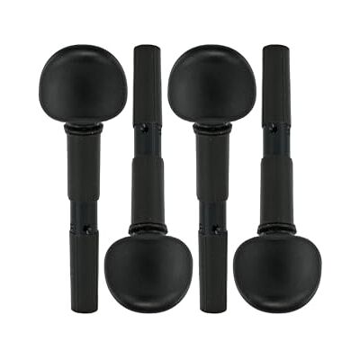 Wittner 270111MO4, set om 4 st. finstämningspinnar för violin, för 4/4-3/4 violin, Ø 8,6/1:30, svart, förpackning om 4, Made in Germany Wittner 270111MO4, set om 4 st. finstämningspinnar för violin, för 4/4-3/4 violin, Ø 8,6/1:30, svart, förpackning om 4, Made in Germany