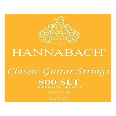 Hannabach 652358 Saiten für Klassik Gitarre Serie 800 Super Low Tension versilbert 3er Bass Hannabach 652358 Saiten für Klassik Gitarre Serie 800 Super Low Tension versilbert 3er Bass