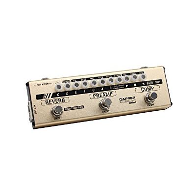 VALETON MES-4 akustisk mini effektremsa, svart VALETON MES-4 akustisk mini effektremsa, svart
