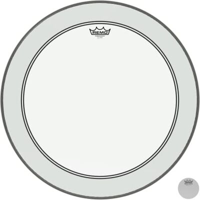 REMO trumskinn Powerstroke 3 transparent basdrum 22 tum P3-1322-C2 REMO trumskinn Powerstroke 3 transparent basdrum 22 tum P3-1322-C2