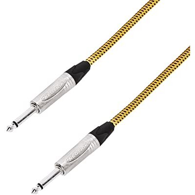 Adam Hall Kablar 5 star IPP 0450 VINTAGE – instrumentkabel neutral 6,3 mm jack till 6,3 mm jack 4,5 m Adam Hall Kablar 5 star IPP 0450 VINTAGE – instrumentkabel neutral 6,3 mm jack till 6,3 mm jack 4,5 m