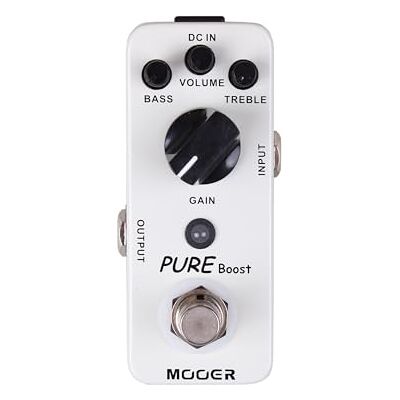 MOOER Pure Boost, ren boostpedal MOOER Pure Boost, ren boostpedal