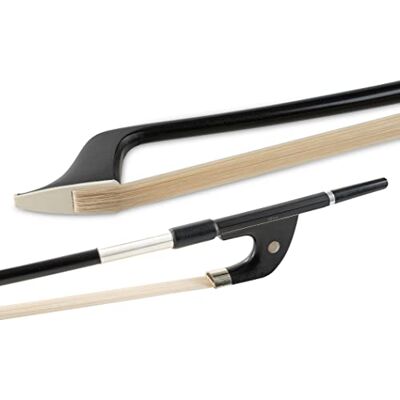 GEWA double bass bow, Carbon Student, 1/2, nickel silver, german model GEWA double bass bow, Carbon Student, 1/2, nickel silver, german model