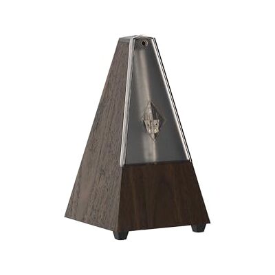 Wittner Metronom Taktell Pyramidform System Maelzel Serie 800K Plasthölje Utan klocka Med plexiglaslock Valnöt-mönstring Mekanisk uppvridning Inga batterier behövs Tillverkad i Tyskland Wittner Metronom Taktell Pyramidform System Maelzel Serie 800K Plasthölje Utan klocka Med plexiglaslock Valnöt-mönstring Mekanisk uppvridning Inga batterier behövs Tillverkad i Tyskland