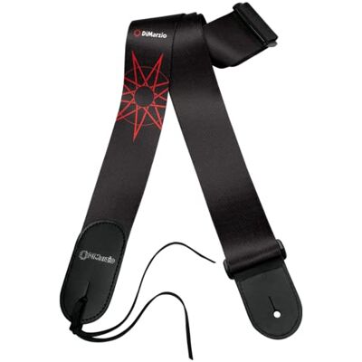 DiMarzio ® Tab rem, Jim Root #4, 2 tum, svart DiMarzio ® Tab rem, Jim Root #4, 2 tum, svart