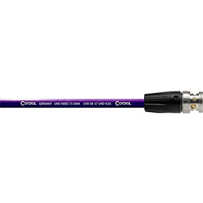 Cordial CVP1BB-UHD0837 BNC Data Cable, 0,38 mm², 1 m Cordial CVP1BB-UHD0837 BNC Data Cable, 0,38 mm², 1 m