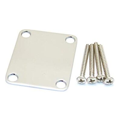 Fender 099-1447-100 nackplatta i vintage vanlig krom Fender 099-1447-100 nackplatta i vintage vanlig krom