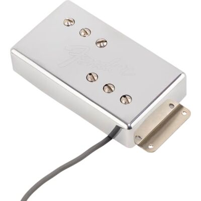 Fender ® "CUNIFE WIDE RANGE HUMBUCKER" pickup/pickup/pickup för elgitarr Position: Neck Cover färg: Krom Fender ® "CUNIFE WIDE RANGE HUMBUCKER" pickup/pickup/pickup för elgitarr Position: Neck Cover färg: Krom