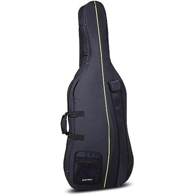 GEWA Cello Gig Väska Aspirante 10 mm Skumvaddering, Ryggsäcksrem, Musikväska, Rosettväska, Svart, 1/2, Modern GEWA Cello Gig Väska Aspirante 10 mm Skumvaddering, Ryggsäcksrem, Musikväska, Rosettväska, Svart, 1/2, Modern