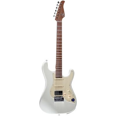 MOOER GTRS-S801 vintage vit gitarr MOOER GTRS-S801 vintage vit gitarr