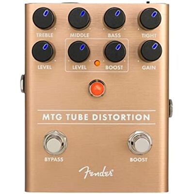 Fender ® »MTG TUBE DISTORTION PEDAL« Effektpedal för E-Gitarr Fender ® »MTG TUBE DISTORTION PEDAL« Effektpedal för E-Gitarr