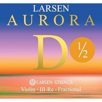 LARSEN STRINGS Larsen Aurora Violin Strängar D 1/2 Medium LARSEN STRINGS Larsen Aurora Violin Strängar D 1/2 Medium