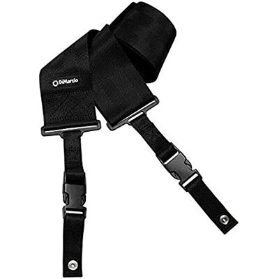 DiMarzio DD 2800BK klämma lås bred nylon DiMarzio DD 2800BK klämma lås bred nylon