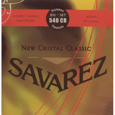 Savarez New Cristal Classic 540CR strängsats för klassisk gitarr Savarez New Cristal Classic 540CR strängsats för klassisk gitarr
