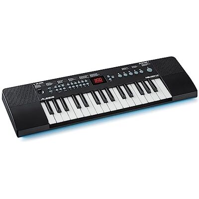 Alesis Melody 32 Mini Pianokeyboard 32 Tangenter, 300 Ljud, USB/Batteridrift, Pianolektioner Ingår, för Nybörjare Alesis Melody 32 Mini Pianokeyboard 32 Tangenter, 300 Ljud, USB/Batteridrift, Pianolektioner Ingår, för Nybörjare