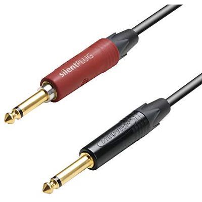 Adam Hall kablar 5 star IPP 0600 SP instrumentkabel Neutrik silentPLUG 6,3 mm teleskop mono till 6,3 mm uttag mono 6 m Adam Hall kablar 5 star IPP 0600 SP instrumentkabel Neutrik silentPLUG 6,3 mm teleskop mono till 6,3 mm uttag mono 6 m