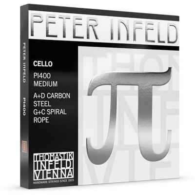 Thomastik-Infeld Thomastik Peter Infeld strängsats för cello 4/4 medium PI400 Thomastik-Infeld Thomastik Peter Infeld strängsats för cello 4/4 medium PI400