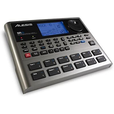 Alesis SR-18 Klassisk Trummaskin av Studiokvalitet med Inbyggt Ljudbibliotek med Fler än 200 Ljud, Inbyggt MIDI-Ljudkort och Inbyggda Effekter Alesis SR-18 Klassisk Trummaskin av Studiokvalitet med Inbyggt Ljudbibliotek med Fler än 200 Ljud, Inbyggt MIDI-Ljudkort och Inbyggda Effekter