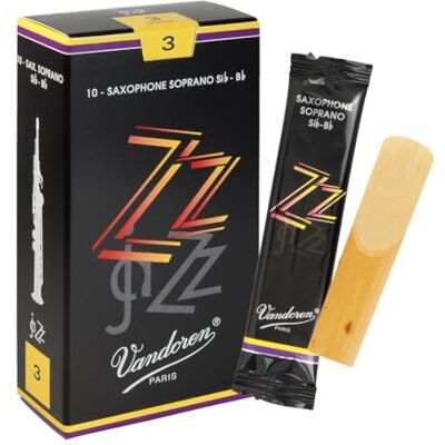 VANDOREN Sopransaxofon rörblad ZZ Gauge: 3 VANDOREN Sopransaxofon rörblad ZZ Gauge: 3