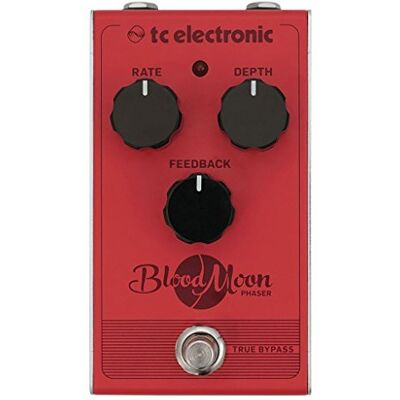 TC Electronic BLOOD MOON PHASER Phaser-pedal i vintagestil med fyrstegsfilter och helt analog krets TC Electronic BLOOD MOON PHASER Phaser-pedal i vintagestil med fyrstegsfilter och helt analog krets