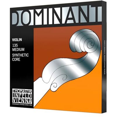Thomastik-Infeld Dominant violinsträngsats 4/4 (135-130, 131, 132, 133) medium spänning Thomastik-Infeld Dominant violinsträngsats 4/4 (135-130, 131, 132, 133) medium spänning