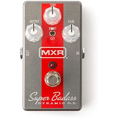 MXR Super Badass Dynamic Overdrive Effektpedal för gitarr MXR Super Badass Dynamic Overdrive Effektpedal för gitarr