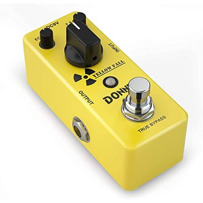 Donner gul höst fördröjning gitarr effekt pedal mini kompakt storlek sann bypass Donner gul höst fördröjning gitarr effekt pedal mini kompakt storlek sann bypass
