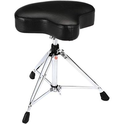 Gibraltar Drum Stool, Drum Stool 6000 Series Moto Seat, 6608 (Diameter: 39cm, Vinylsits, Super Lock, Tripod Position, 'Super Foot' gummifötter, enkel transport) Gibraltar Drum Stool, Drum Stool 6000 Series Moto Seat, 6608 (Diameter: 39cm, Vinylsits, Super Lock, Tripod Position, 'Super Foot' gummifötter, enkel transport)