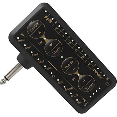 M-VAVE H8 – Hörlursförstärkare för gitarr, inbyggda effekter, batteri, instrumentingång och Bluetooth-ljud M-VAVE H8 – Hörlursförstärkare för gitarr, inbyggda effekter, batteri, instrumentingång och Bluetooth-ljud