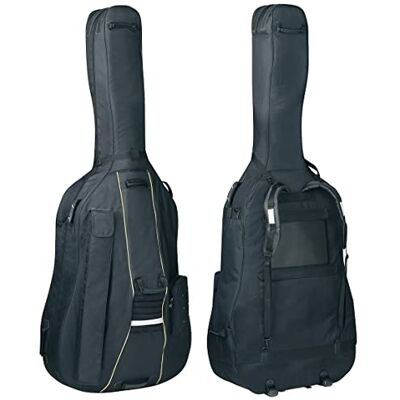 GEWA PURE Double Bass Gig-Bag Classic 25 mm vaddering med 2 hjul 4/4 GEWA PURE Double Bass Gig-Bag Classic 25 mm vaddering med 2 hjul 4/4