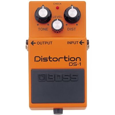Boss DS-1 Classic Distortion-pedal Hårda attackljud för tunga komp och distinkta solon Tonkontroll med stora möjligheter till ljudanpassning Perfekt för gitarr och andra elektroniska instrument Boss DS-1 Classic Distortion-pedal Hårda attackljud för tunga komp och distinkta solon Tonkontroll med stora möjligheter till ljudanpassning Perfekt för gitarr och andra elektroniska instrument