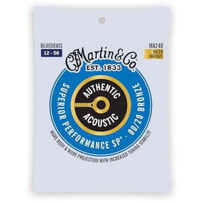 Martin Cordes Autentic, Bluegrass, 80/20 Martin Cordes Autentic, Bluegrass, 80/20