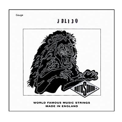 Rotosound strängar för elbas JAZZ 77 MONEL FLATWOUND enkelsträng LOW B DOUBLE BALL FW JBL130 Rotosound strängar för elbas JAZZ 77 MONEL FLATWOUND enkelsträng LOW B DOUBLE BALL FW JBL130