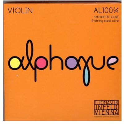 Thomastik-Infeld Thomastik Saiten für Violine ALPHAYUE Nylonkern, Satz 3/4, Mensur 305mm / 12 Thomastik-Infeld Thomastik Saiten für Violine ALPHAYUE Nylonkern, Satz 3/4, Mensur 305mm / 12